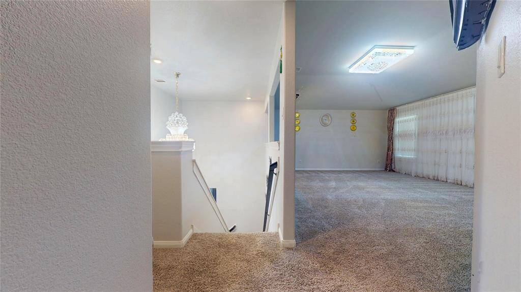 Nice size loft on second floor.