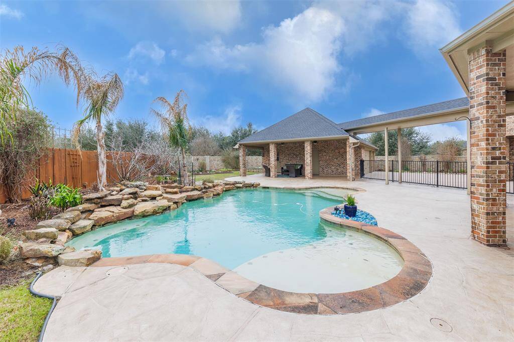 New pool equipment includes: salt cell, motherboard, transformer, and components replaced approximately 1 year ago. Pool cleaner drive components replaced a year ago and the primary and booster pump motors replaced approximately 2 years ago.