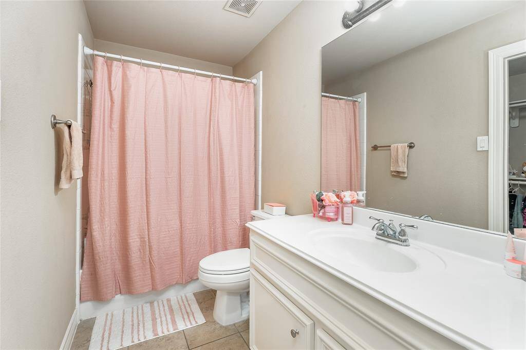 One of the full bathrooms upstairs.