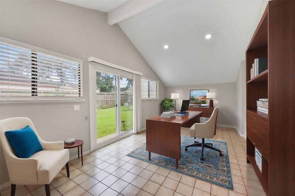 Serene office addition or perfect game room for kiddos!
