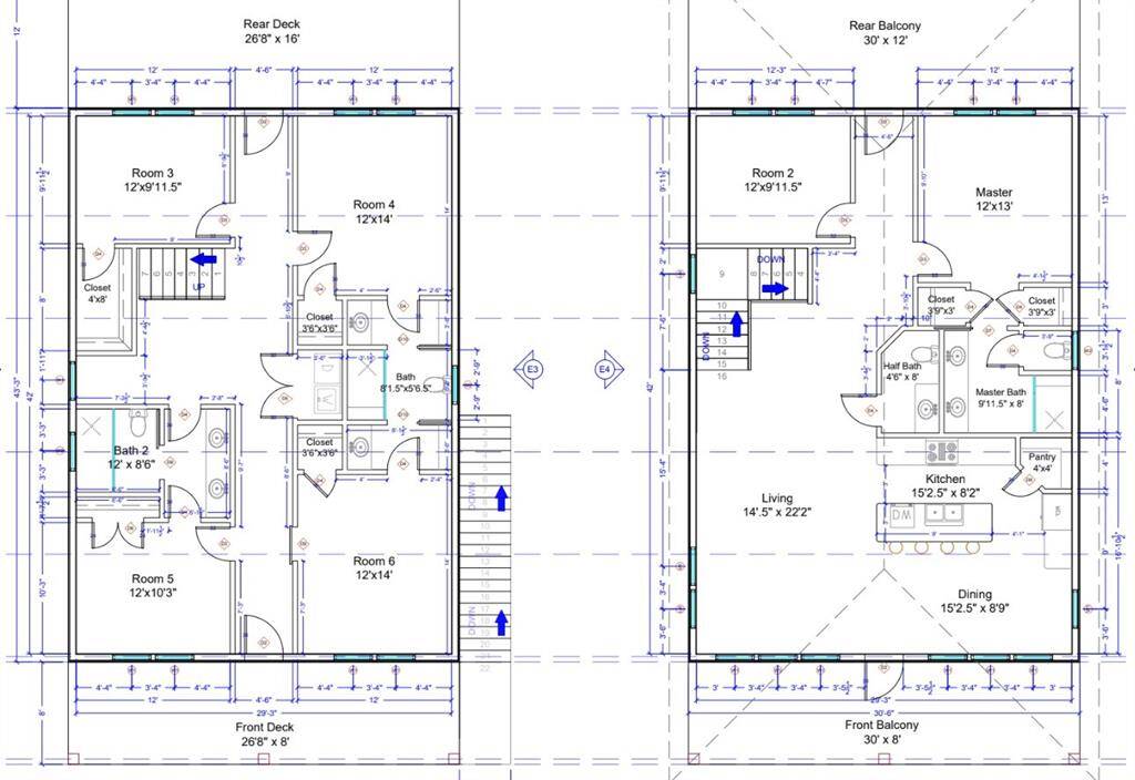 Reverse floorplan from the builder