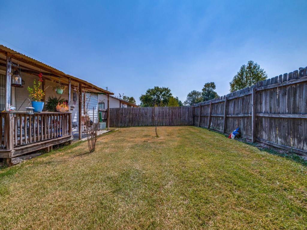 "There is a lot of space to run around in the backyard."