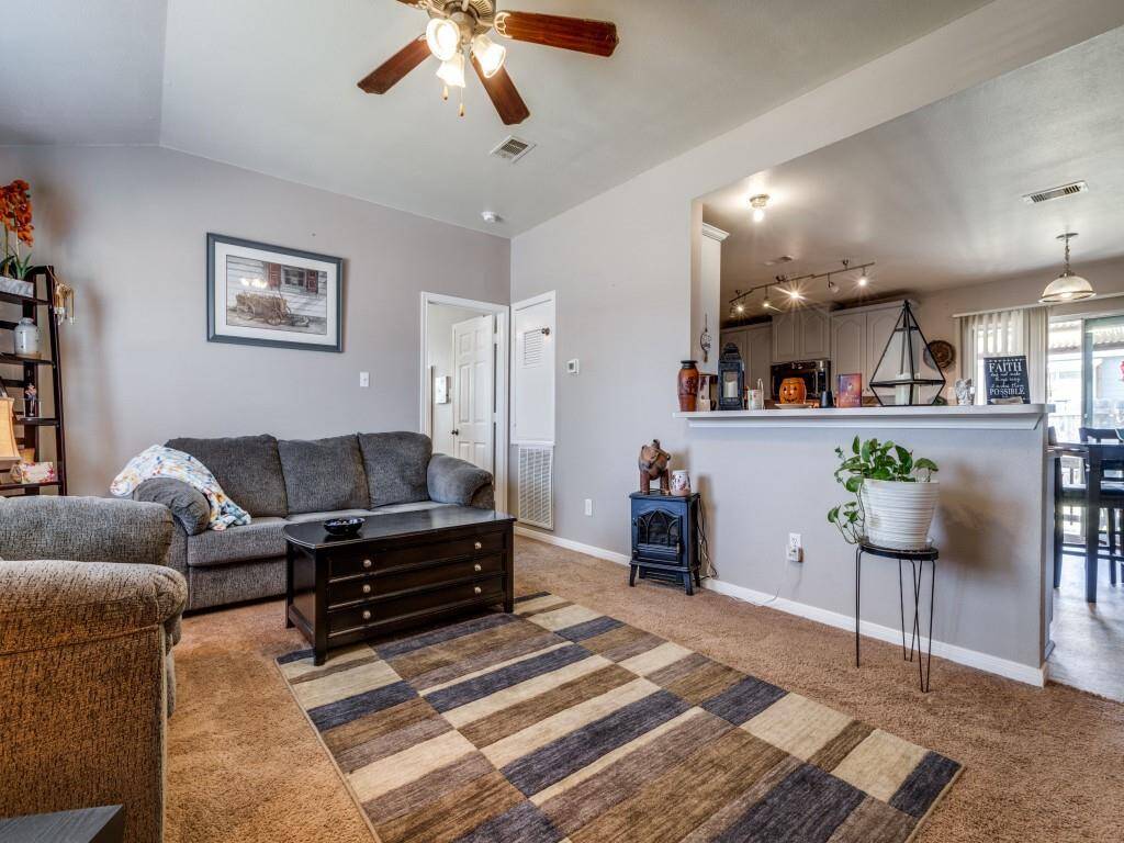 Upon entering the house, you will notice the open floor plan that's perfect for hosting gatherings with loved ones.