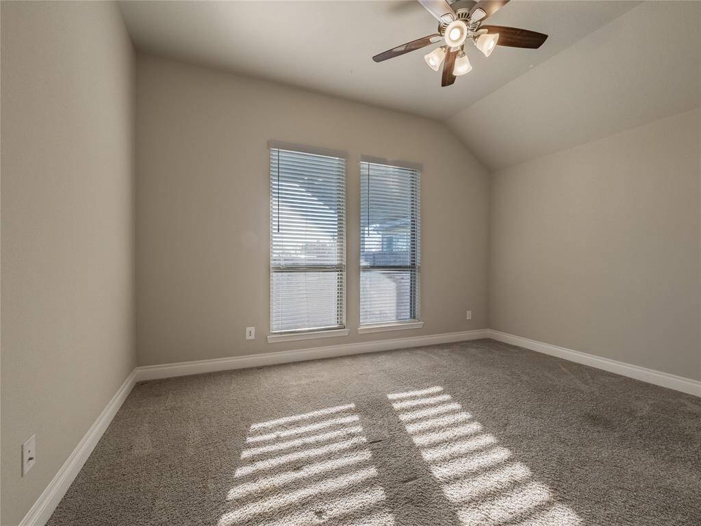 the 4th bedroom is the guest bedroom with its on bathroom, has double windows, lots of natural light