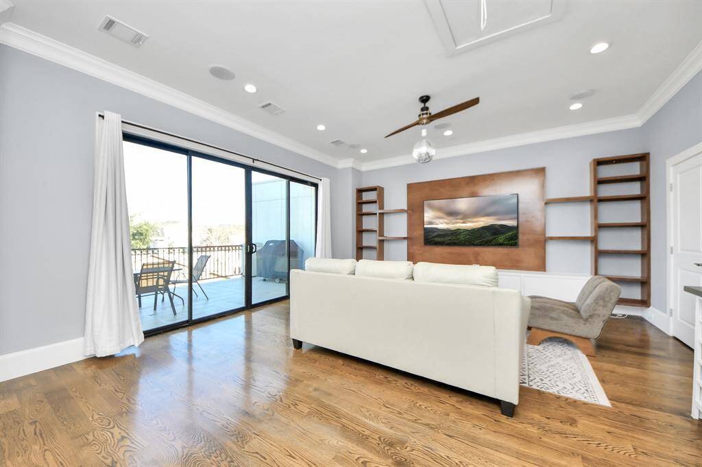 4th Floor Room. Can be used as loft area, extra living space, game room, media room, bedroom, options are endless.