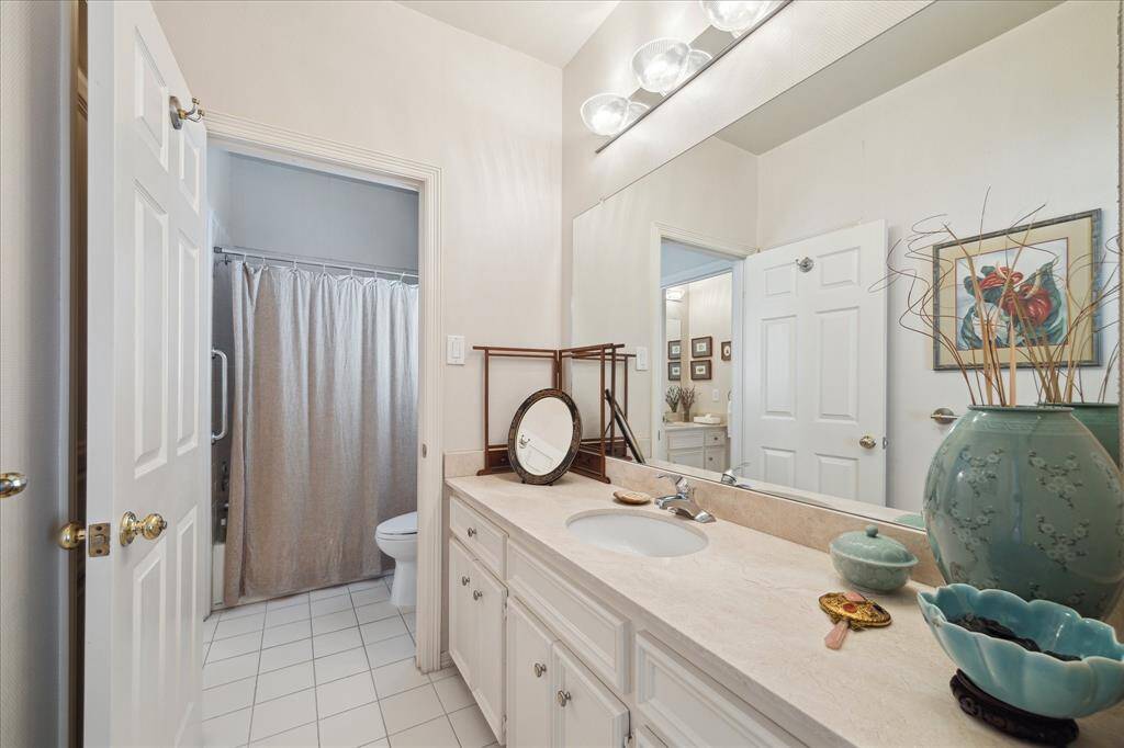 Shared tub and shower combination