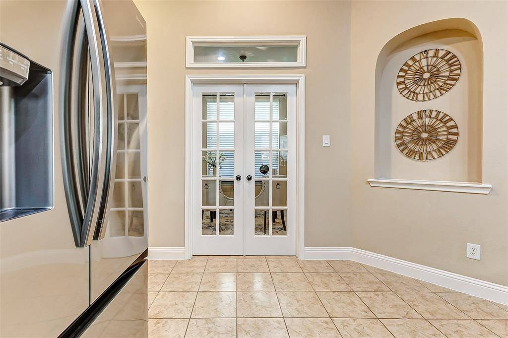 French door in your home office