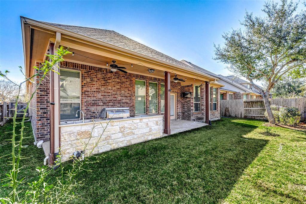 If you are tired of spending hours mowing the lawn, this is the house for you.