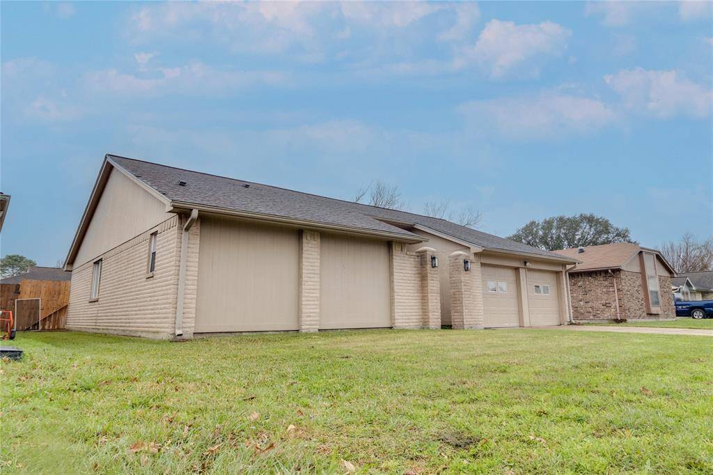 This home has a two car garage .