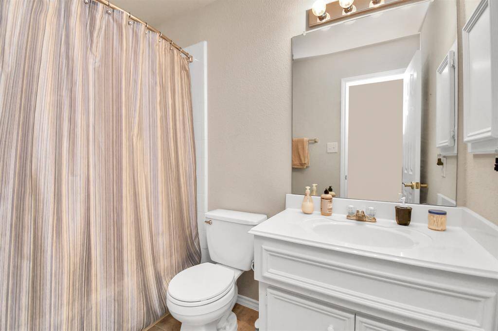 3rd bathroom upstairs