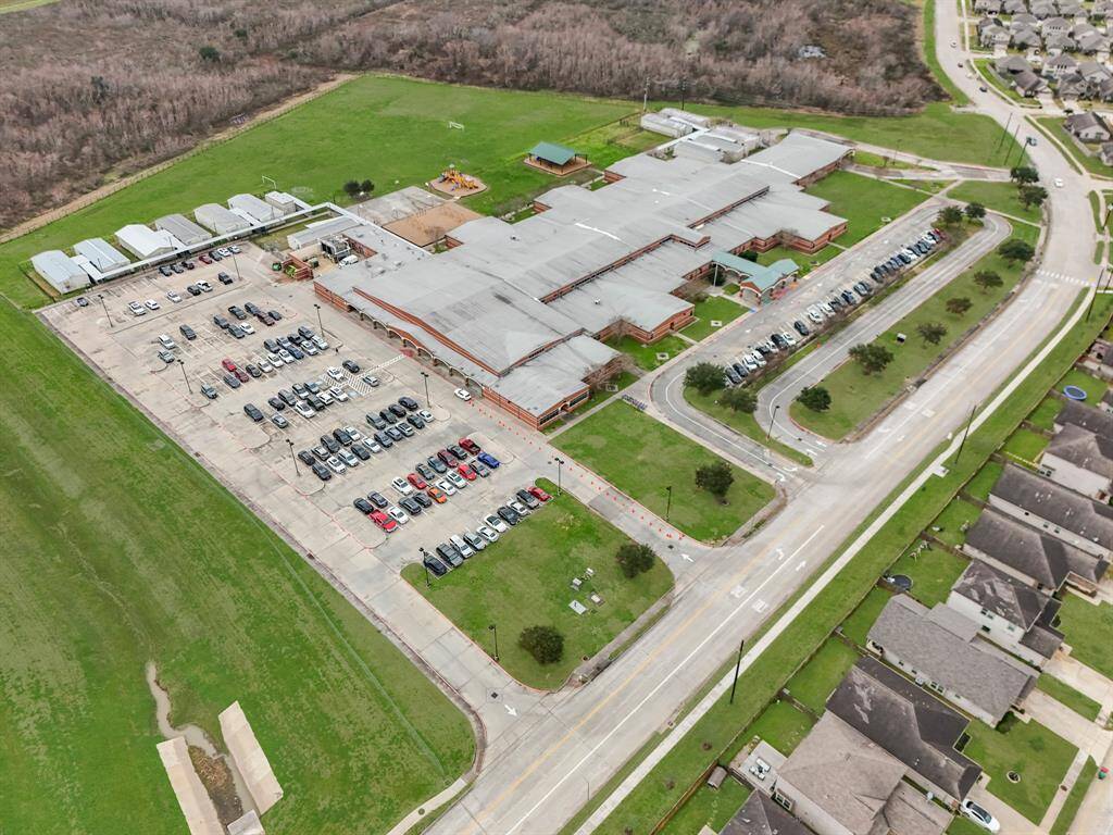 Aerial near the home.