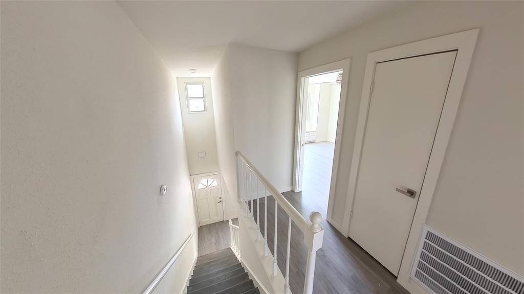 View from the landing on the 2nd floor