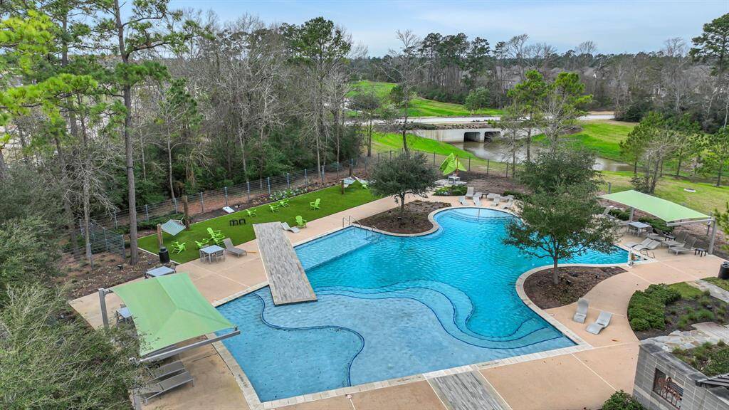 Resort-Style pool located in The Hearth Amenity Center