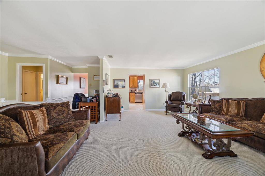 Family room located on the second level.