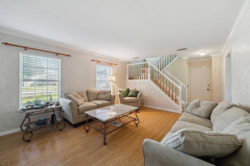 Another view of the formal living area located on the first floor.