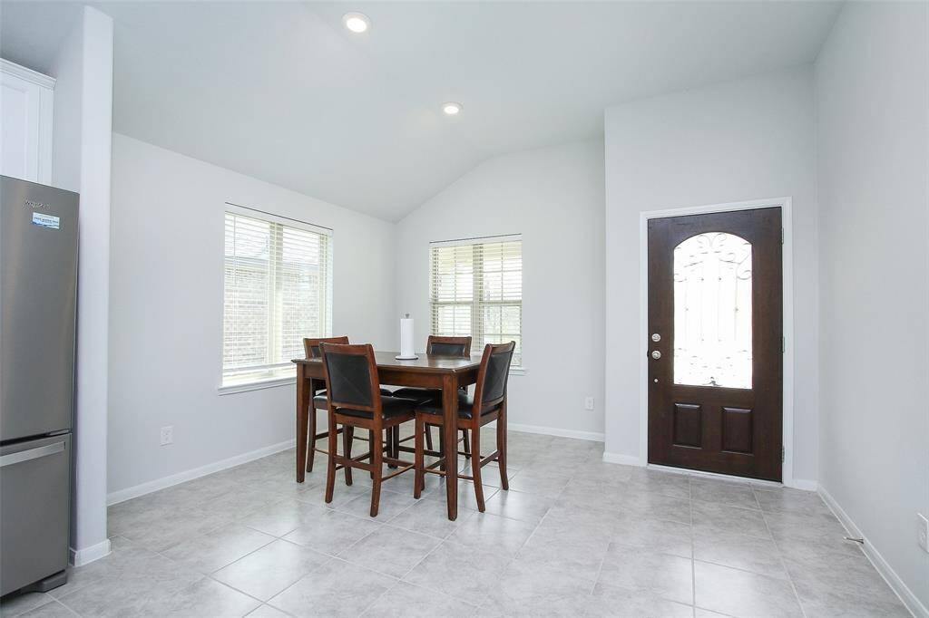 The Dining Room is large enough to host family dinners