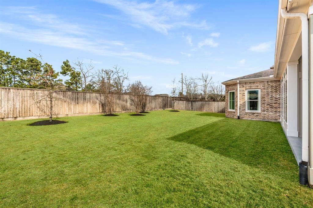 Updated landscape includes French drain system!