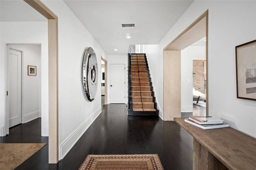 Dining room on the left and formal living on the right.