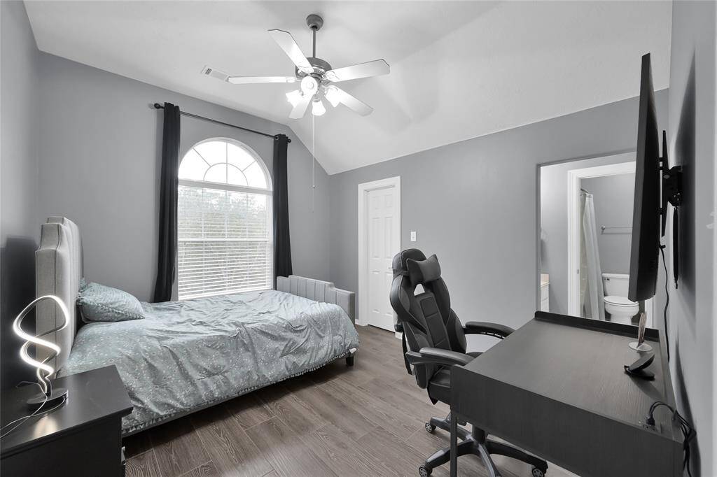 Another large bedroom upstairs.