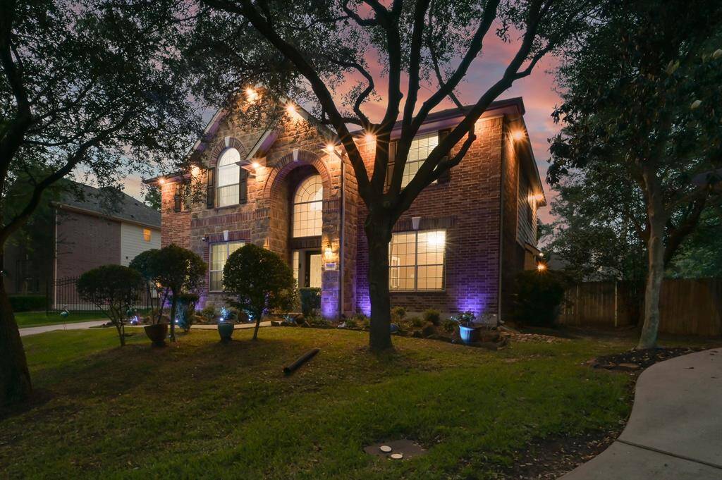 The SmartLife management system for whole house exterior lighting is managed by a mobile app.