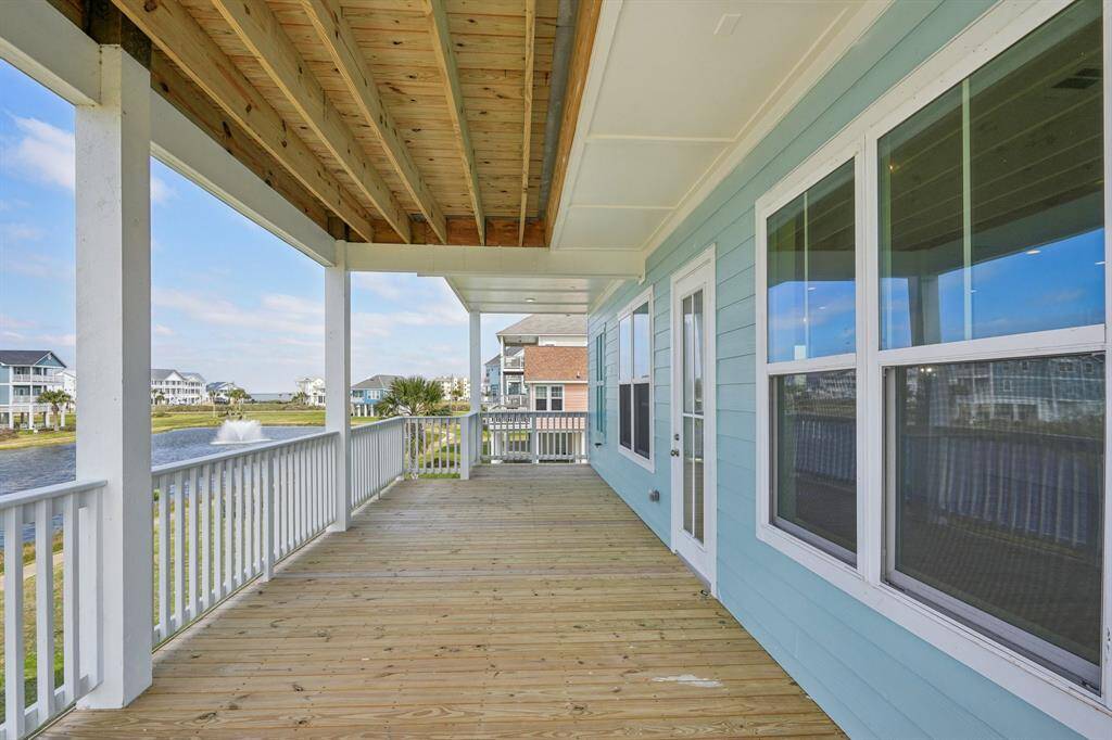 Spend your evenings on your covered deck while watching the sun set.