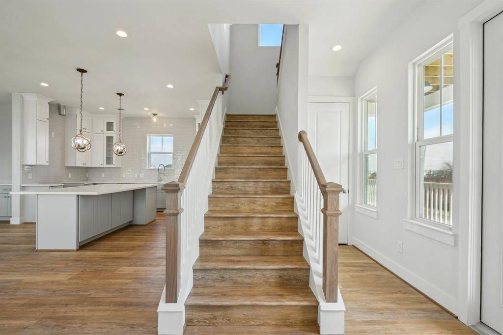 The stairs are a showstopper.