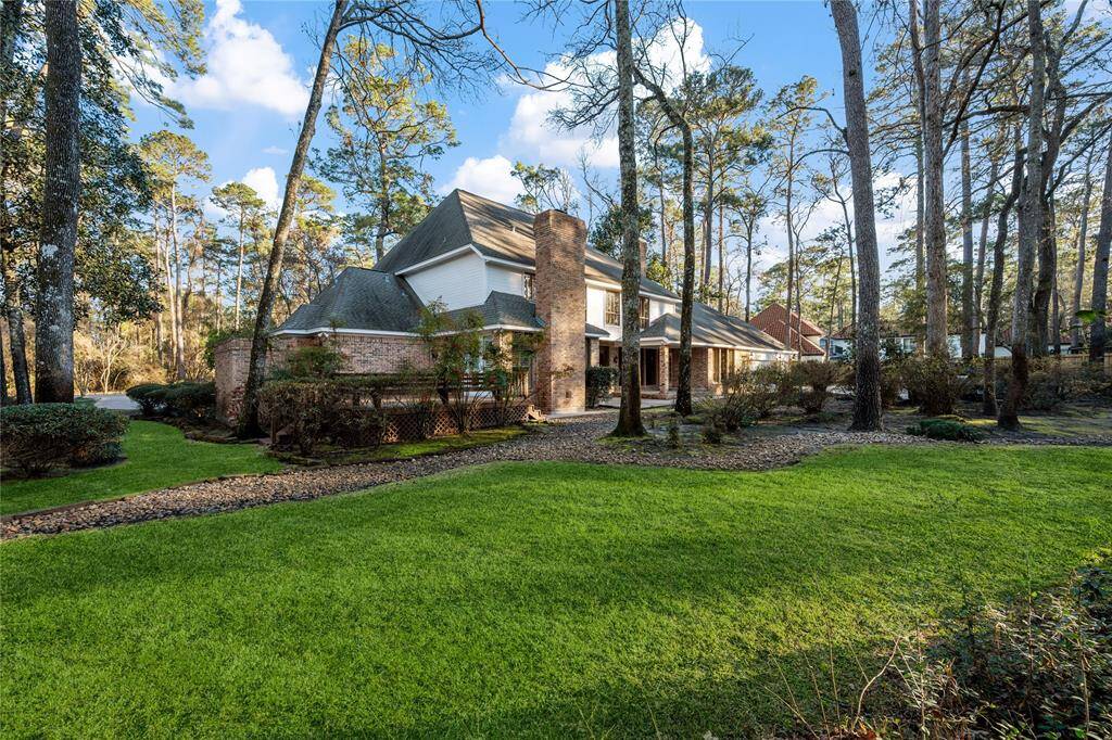 View of the private back yard...