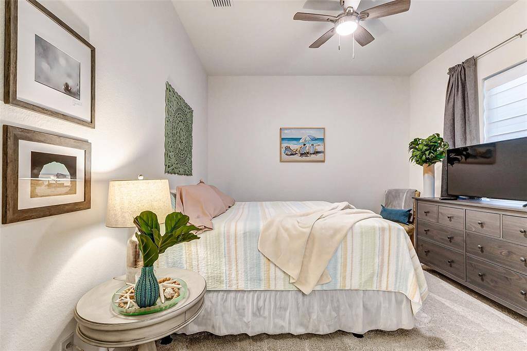 Generously sized secondary bedrooms with with large closets and upgraded finishes and bathrooms.
