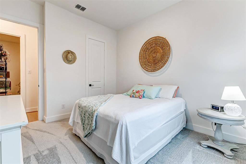 Generously sized secondary bedrooms with with large closets and upgraded finishes and bathrooms.