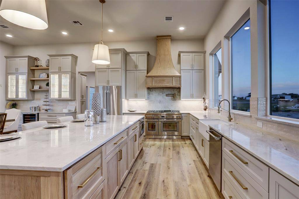 Close up of kitchen