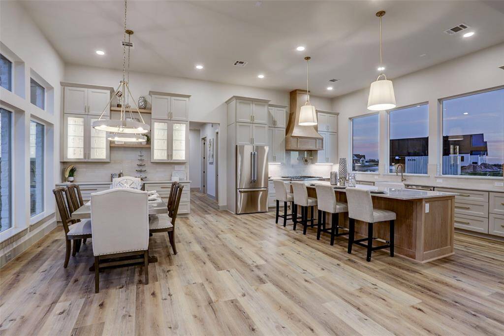 Kitchen and dining