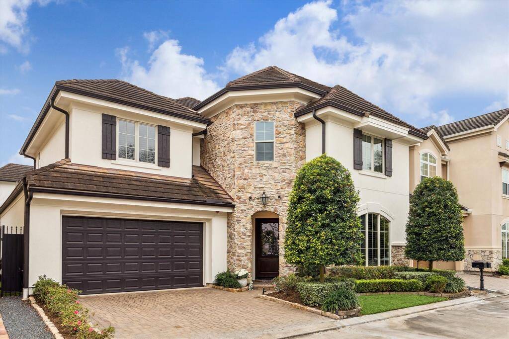 Welcome to 39 N Creekside Ct. Gated, elevator-capable patio home in Spring Valley Village is a true gem offering luxury, convenience, and impeccable updates. Recent owner updates include HVAC (2024), a Rheem 50-gallon water heater (2024), interior and exterior paint, an epoxy-coated garage floor, custom shutters, and more—don’t miss it!