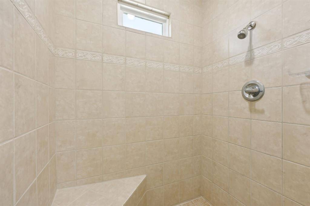 Large walk in shower