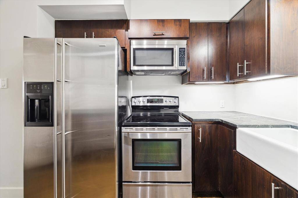 Kitchen with Stainless Steel Appliances