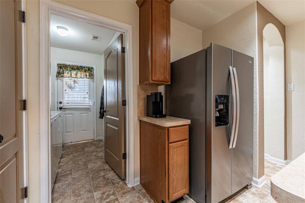 View towards the laundry room.