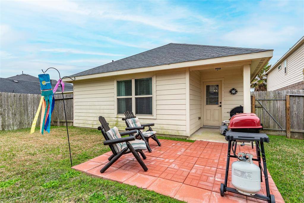 Extended patio
