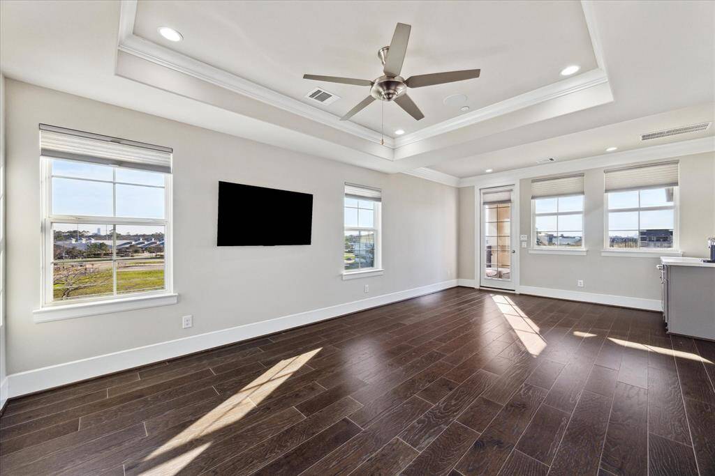 The destination primary suite is the entire fourth floor!
