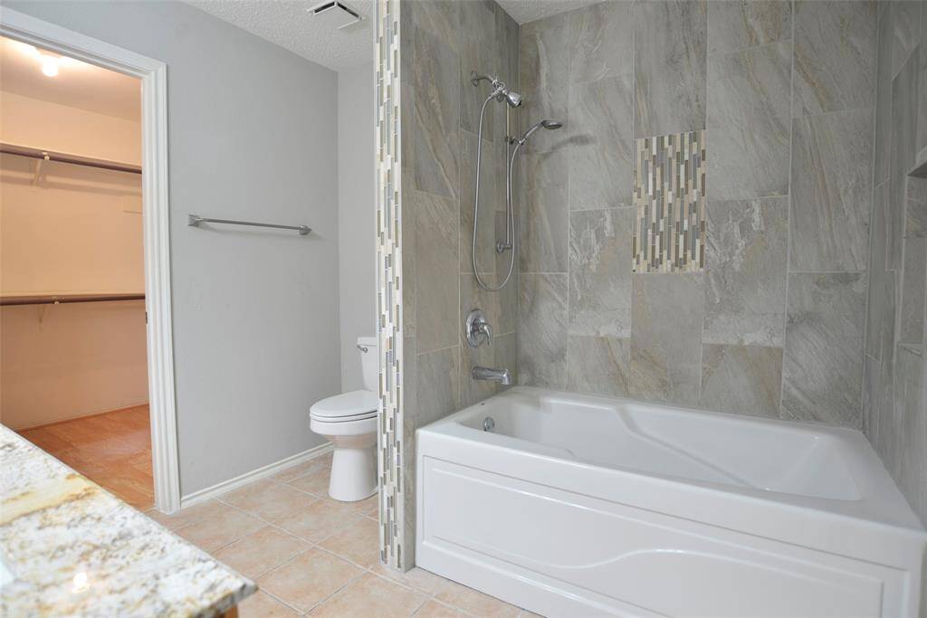 All new bathtub & tile