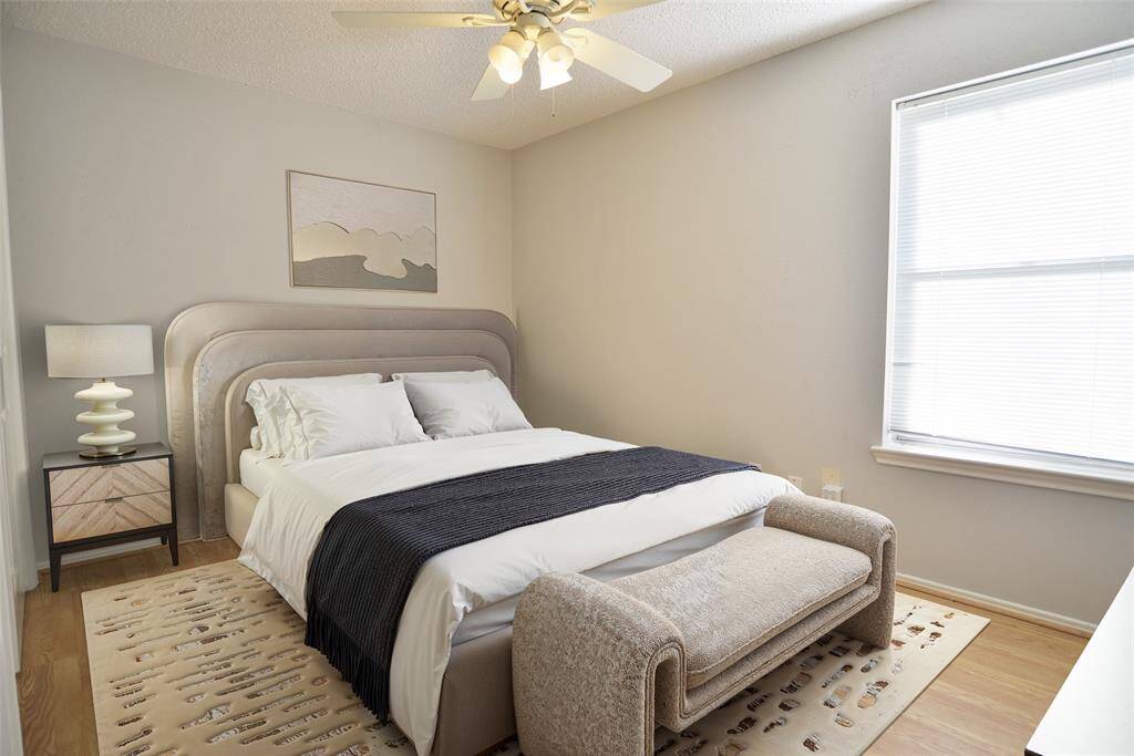 Large 3rd bedroom with closet! Maybe an office! (virtually staged)