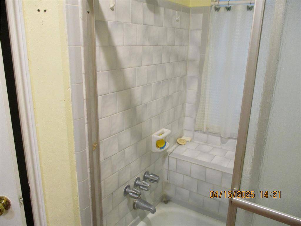 Master shower
