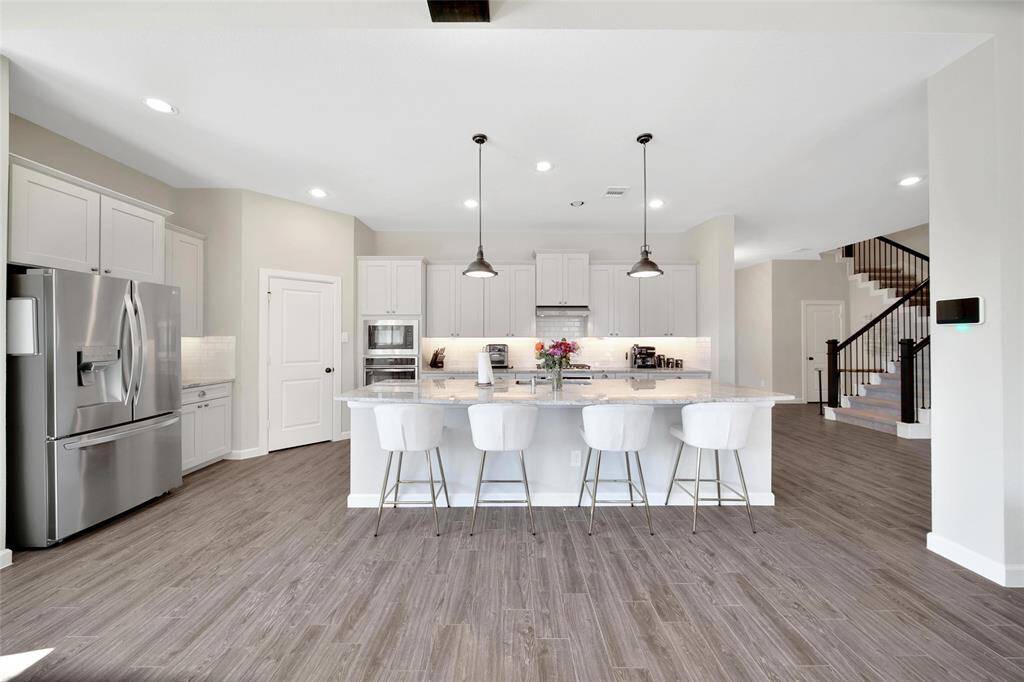 View of kitchen.