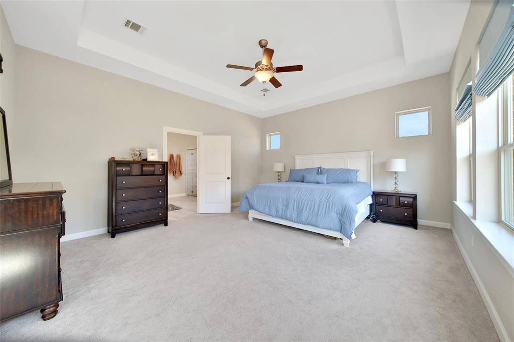 View of primary bedroom.