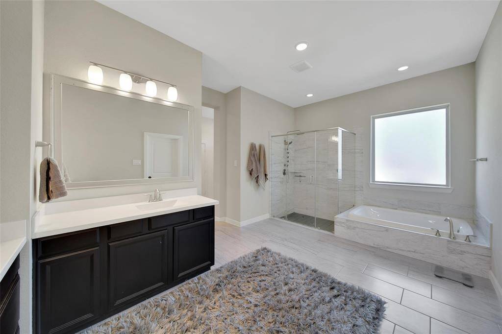 View of primary bathroom.