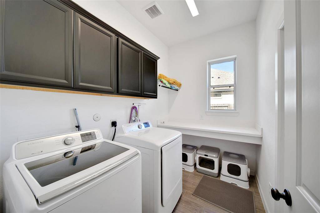 View of utility room.