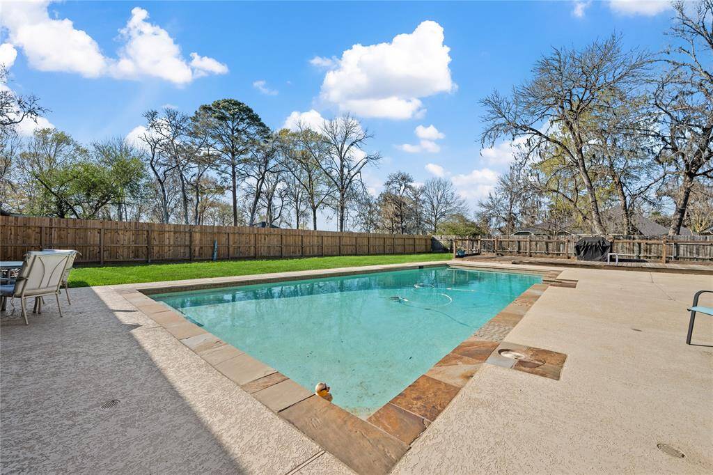 Beat the Texas heat with your very own EXTRA DEEP pool that was just touched up recently!