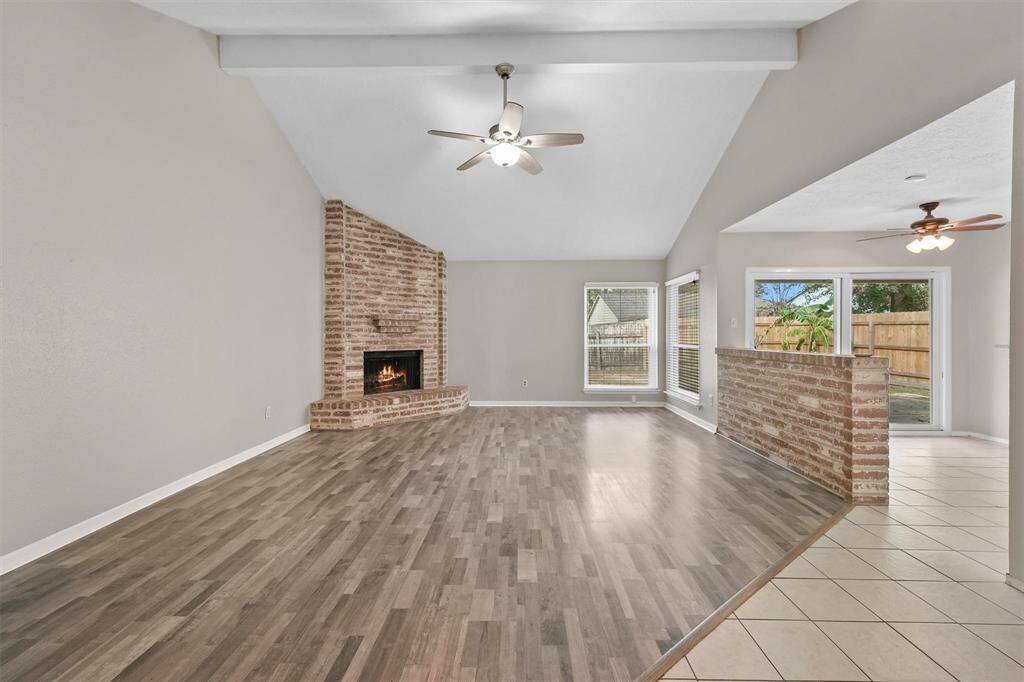 Spacious living area