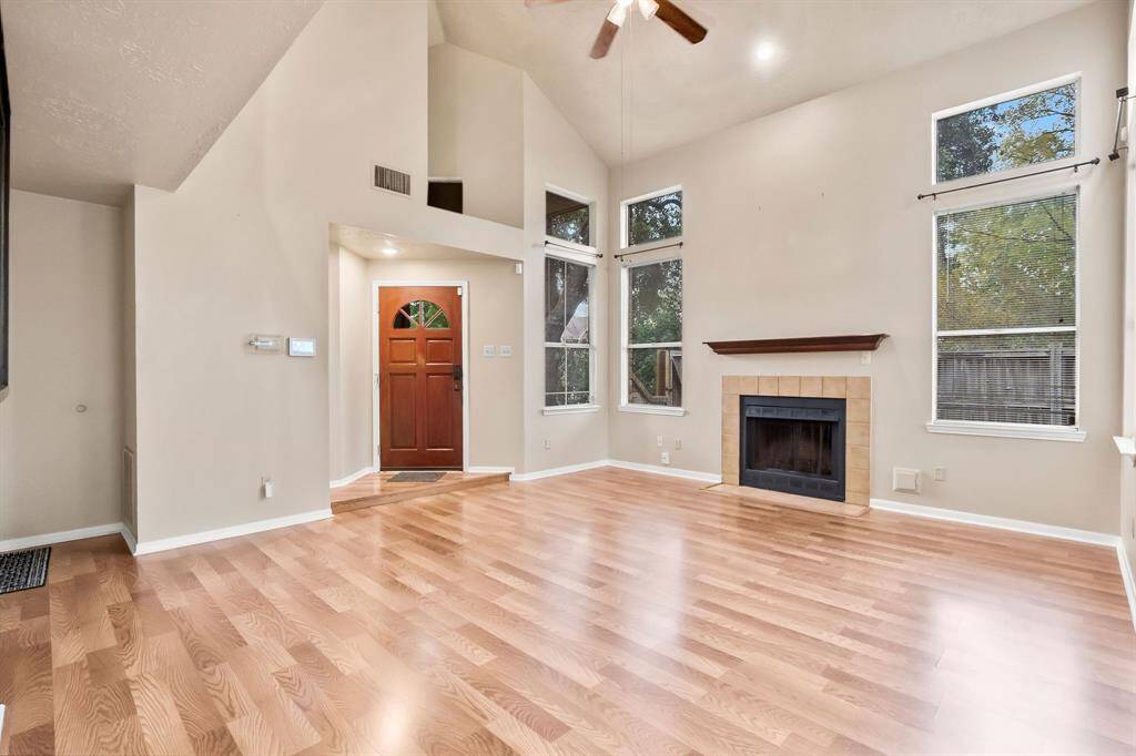 Nice big windows provide an abundance of natural light