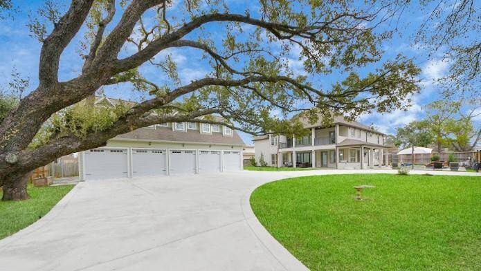 Welcome to 2203 Peppermill Drive, an exquisite property in the sought-after subdivision of Spring Branch Estates! This property features a spacious main residence with a pool, spa and outdoor kitchen, and also a separate 5-bay garage with a fully equipped, 1,269 square foot, 2 bedroom 1.5 bath apartment above!