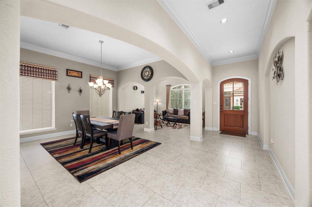 A look toward the front of the home.