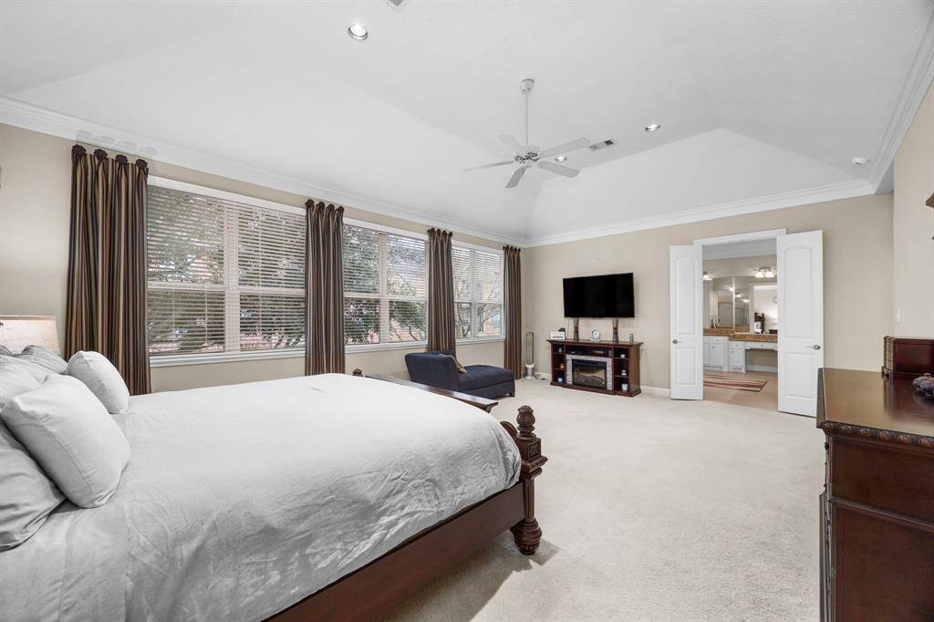 Another view of the absolutely incredible master bedroom.